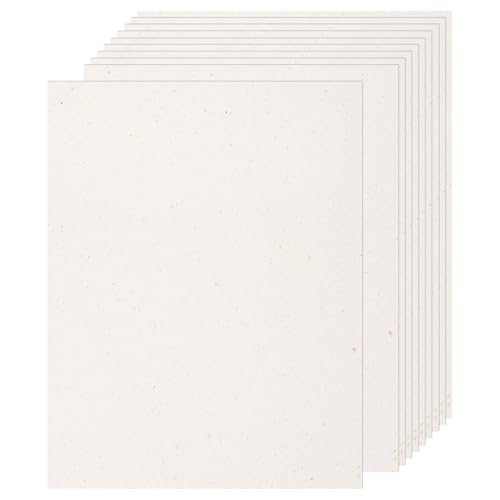 Papier texturé crème MECCANIXITY aux mouchetures dorées élégantes pour invitations de luxe
