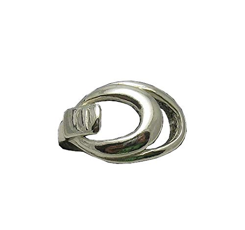 Bague en argent massif 925 Empress R000904 anneau anti-noircissement peau sensible