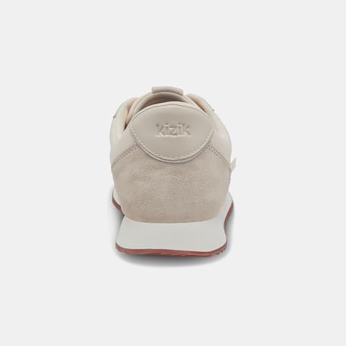 Image of Kizik Slip On Sneakers: Milan - Comfortable, Retro Nylon & Suede, Mens & Womens Walking Shoes with Arch Support, Hands Free Convenience, Wear All-Day