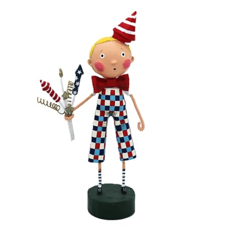 Lori Mitchell 18015 Bang Bang Billie Patriotic Figurine 7.5
