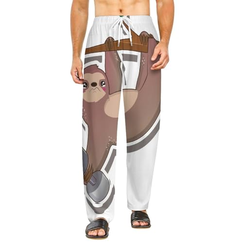 Vêtements de nuit femme amples et confortables avec ce pantalon paresseux S