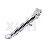 XKH- Adjustable Chrome Aluminum Kickstand Lowering Compatible with GSXR1300 Hayabusa 99-14 US [B07516LFM7]