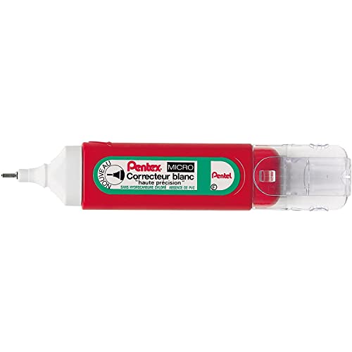 Stylo de correction Pentel pointe métal pour corriger sans rature