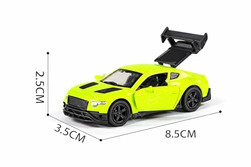 Image of PLUSPOINT Diecast Metal Toy car Set Pack of 4 Pull Back Racers Alloy Die Cast Racing Cars for Kids High Speed Alloy Toy Car Play Set for Children Best Gifts Toys for Boys