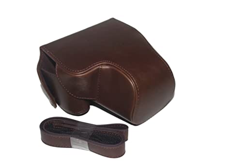 HCZION �j�R���ɓK�����J�����o�b�O�P�[�X For CoolPix P510 P520 P530�f�W�^���J���� pu�r�f�I�o�b�O (Color : Coffee)