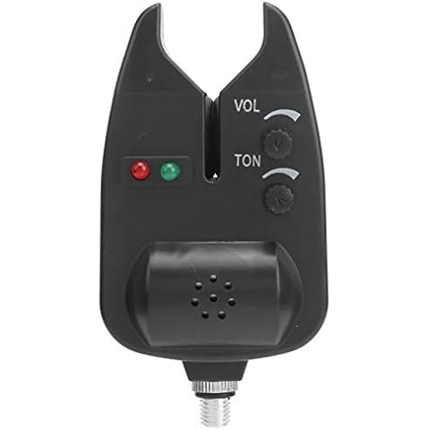 RiToEasysports Elektrischer Bissalarm, LED-Bissalarmanzeige mit Einstellbarer Lautstärke Cover