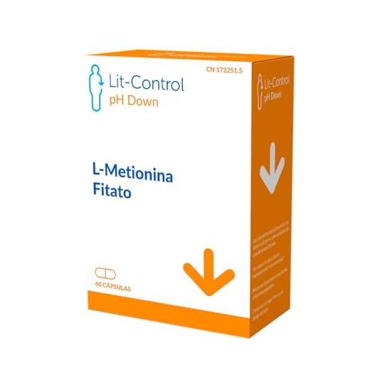 Devicare Lit-Control pH Down - Complemento Alimenticio - Evita la cristalización de sales urinarias - Piedras en los Riñones o Cálculos Renales - Disminuye el pH Urinario - Patentado - 60 cápsulas