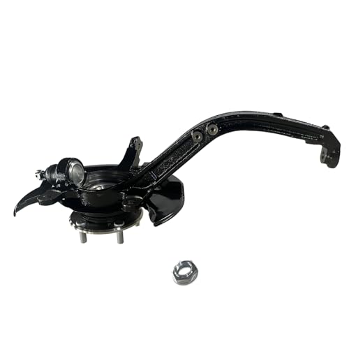 Front Driver Side Left Steering Knuckle & Wheel Bearing Hub Assembly for 2003 2004 2005 2006 2007 Honda Accord 2.4L L4 (Automatic Transmission Only, 26 Spline), 698-401 44300-SDA-A52 by BocraVant - Used condition - US$74.87
