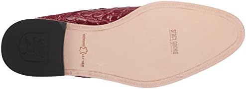 Stacy Adams mens Gavino Plain Toe Monk Strap,RED,8 M US | Image 3