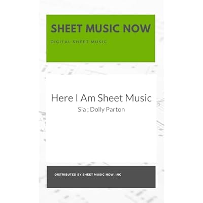 Here I Am Sheet Music