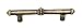 Carpe Diem Hardware 720-3 Hardware 720-3 Classic 3-Inch Pull with Beaded Treatment on Center and Ends 3-Inch Center Pull, Antique Brass