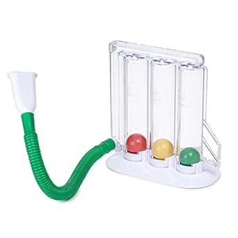 Infi Spirometer Deep Breathing Relaxation Meditation to Practice Yoga Breathing Pranayama for Good Health System