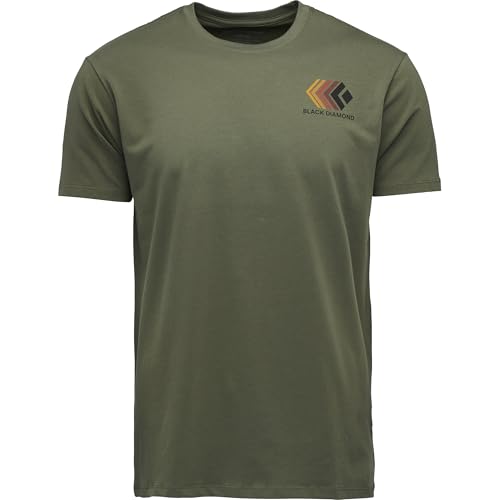 T-shirt Faded Black Diamond pour homme en coton bio gris