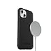 OtterBox iPhone 13 (ONLY) Symmetry Series Case - Single Unit Ships in Polybag, Ideal for Business Customers - BLACK, ultra-sleek, wireless charging compatible, raised edges protect camera & screen