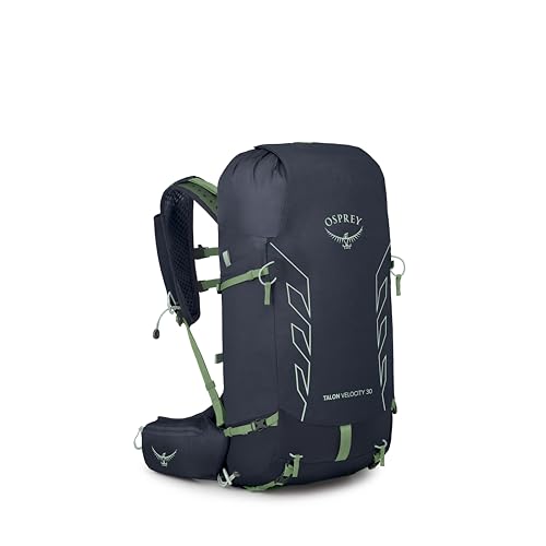 Osprey Talon Velocity 30L Men's Hiking Backpack - Running, Biking, Multi-Sport Pack, Nocturnal Blue, Small/Medium - Detailed View