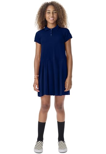 Image of Classroom Girls Polo Dress School Outfit for Toddler,Pleated Skirt