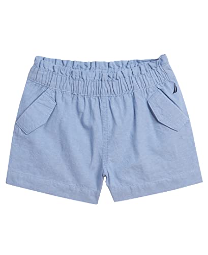 Short en chambray Nautica pour fille taille 4 ans léger confort bleu