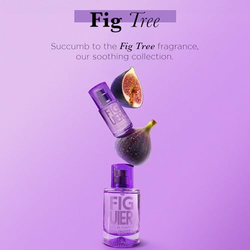 Image of Solinotes Fig Tree Eau de Parfum, Bergamot & Rosewood, Vegan, 1.7 Fl Oz