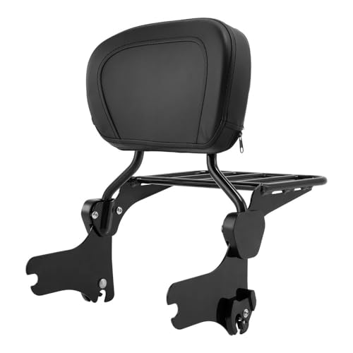 Porte-bagages de dossier moto pour s'évader en Street Glide 06