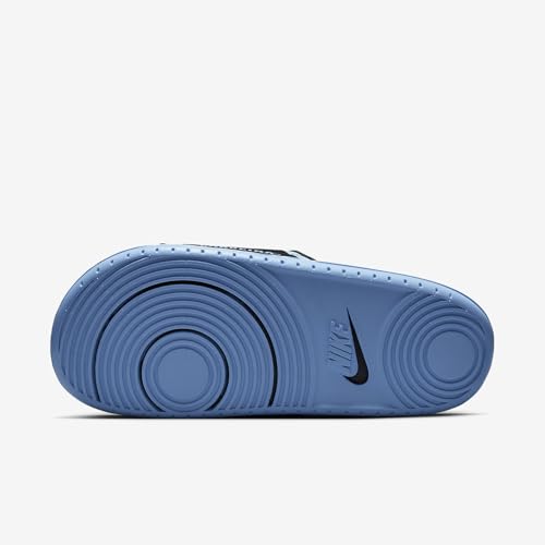 Nike Offcourt (UNC) Slide (DD0552-002, Black/Valor Blue/White) Size 103