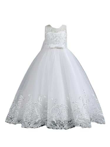 子供ドレス フラワーガール 白ドレス