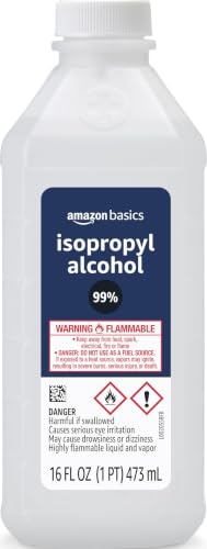 Amazon Basics 99% Isopropyl Alcohol For Technical Use,16 Fluid...