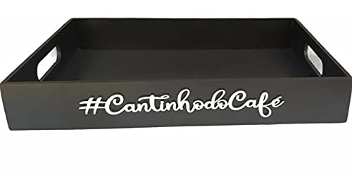 Bandeja “Cantinho do café” em MDF