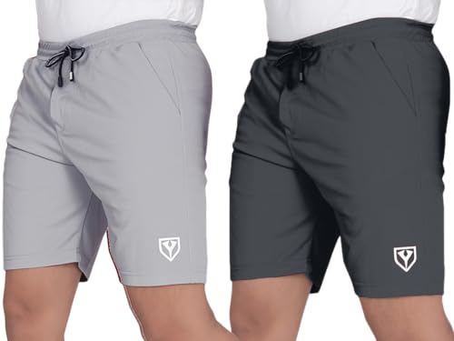 Image of Septem Men's Lycra Blend Shorts with Stylish Design Comfortable & Versatile Active Sports Wear Combo Pack
