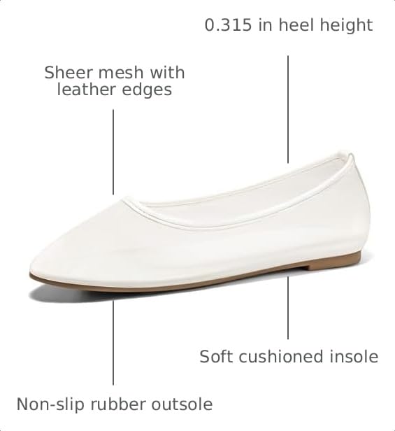 Image of Coutgo Women's Mesh Ballet Flats