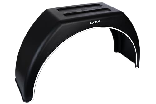 Garde-boue remorque plastique DOMAR anti-boue robuste pour utilitaire - 7