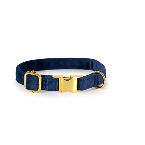 Fluffy Tailers Royal Blue Velvet Dog Adjustable Collar Bowtie - Image 3