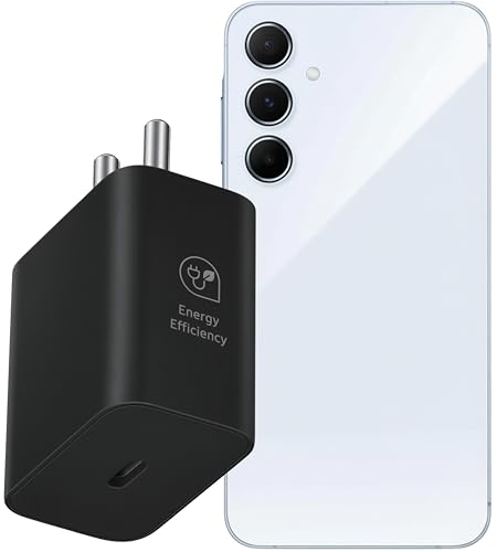Image of 25w PD 3.0 Type C Fast Adapter for Galaxy M17|M07|M36|M06|A55|A35|F06|S25 fe|S22|S24|F36|F16|M35|S23|A06|S25 Plus|Tab S11 /S10 Lite| Original Charging Speed (Black)