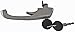 Dorman 94542 Exterior Door Handle Compatible with Select Volkswagen Models, Chrome