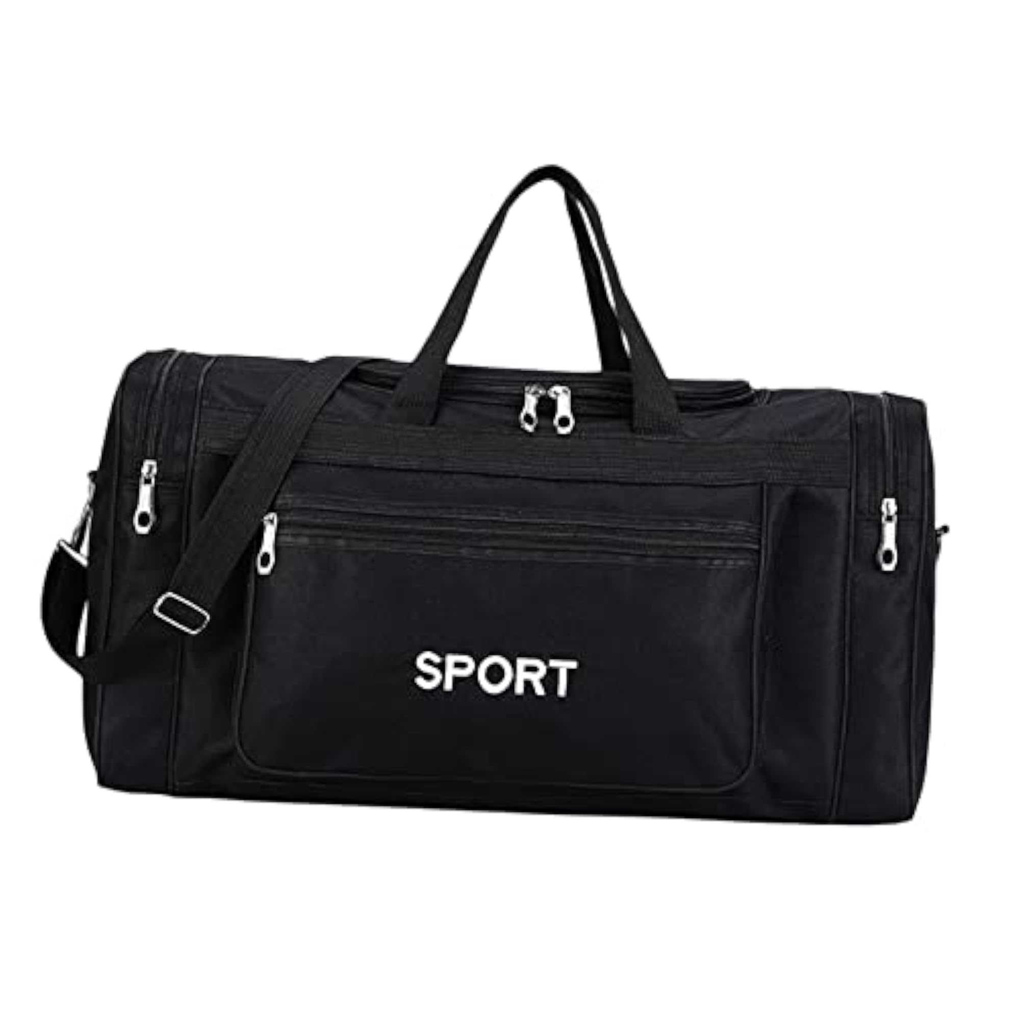 Large Multi Pocket Adjustable Strap Gym Bag for Women
