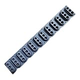 Luwecf 7 Stück Key Kontaktgummi Streifen Silikonleitfähiger Gummistreifen Tastaturkontaktpad Ersatzteile Reparaturstreifen Langlebig für Digitale Klaviere Mu, 1 Stück
