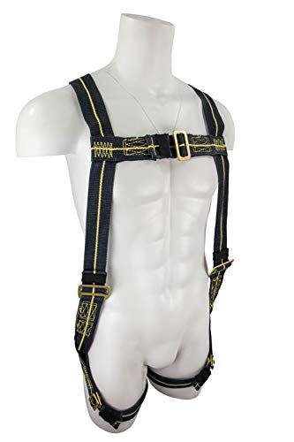 SafeWaze FS77325-FR-L Fire-Rated Harness, Single D-Ring, Large