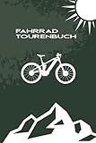  Fahrrad Tourenbuch: Nützlicher Kinder Radtour Wegbegleiter  Zum Eintragen, Ausfüllen und Selberschreiben  mit persönlicher Foto Sammlung  Logbuch mit Platz für 53 Touren