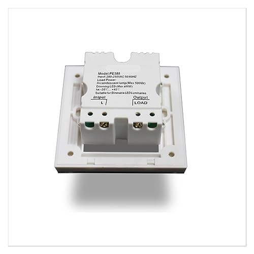 Variateur de thyristor électrique PE386 panneau de verre et télécommande - 3