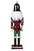 Clever Creations Gold Trumpeter 12 Inch Traditional Wooden Nutcracker, Festive Christmas Décor for Shelves and Tables