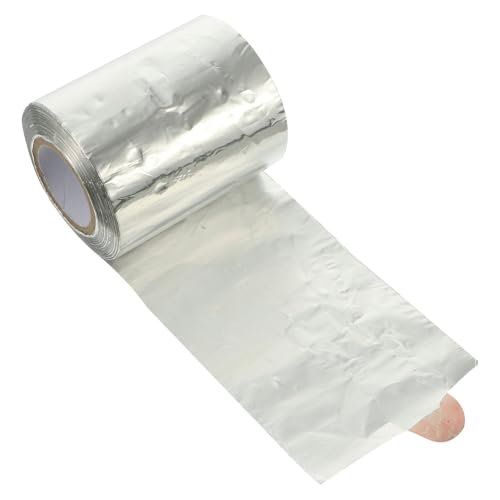 COLLBATH Nail Tin Foil Wrap Épais pour Manucure et Décoloration Cheveux Film Long et Résistant pour Retrait Vernis Ongles et Mise Lumière Usage Professionnel et Domestique