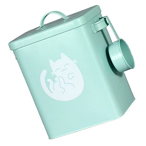 POPETPOP 1 Juego cubo de almacenamiento de comida para gatos juguete comida para perros enlatada dog food container cubo comida perro contenedor de comida para perros profesional planchar