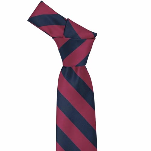 Image of tiemart Men's Striped Tie Standard Length