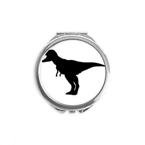 Espejo de bolsillo de dinosaurios para retocar tu maquillaje en cualquier lugar
