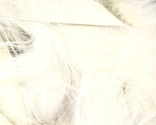 Hareline Fly Tying Magnum Rabbit Strips - Wide Rabbit Fur Strip Material for Streamers, Pike, Musky & Saltwater Flies