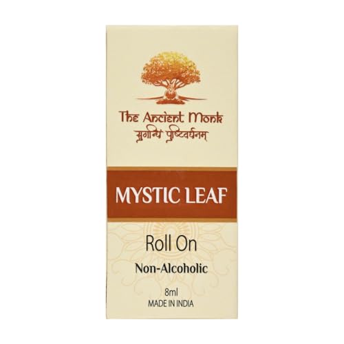 Image of Roll-On | 100% Natural Alcohol-Free Perfume Oil | Long-Lasting Unisex Fragrance | Ayurvedic Perfume for Men & Women - 8 ml (Mystic Leaf)