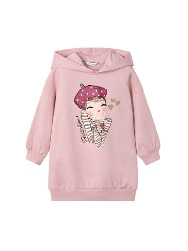 Mayoral Vestido Felpa Capucha para niña 8 años (128cm)