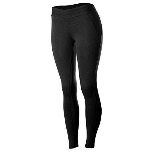 Collants de quitation Horze Madison en silicone pour femme noir taille 26