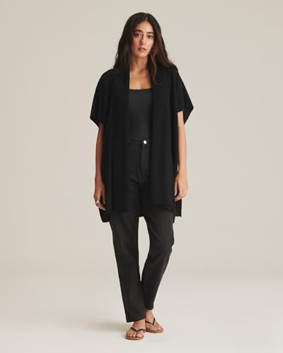 Women's Cashmere Poncho Sweater2