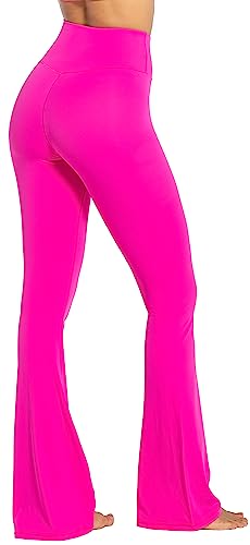 Image of Sunzel Flare Leggings, Crossover Yoga Pants with Tummy Control, High-Waisted and Wide Leg