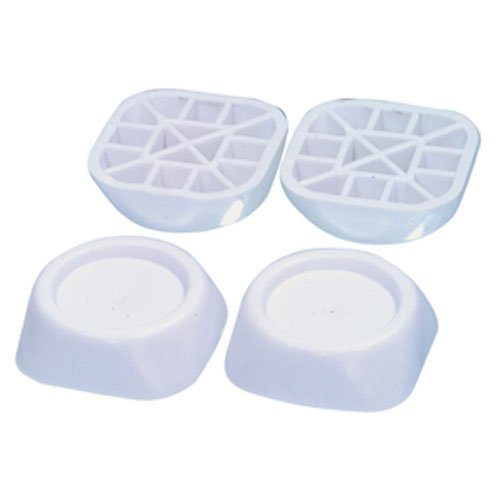 Preisvergleich Produktbild Systafex ® Gummi Schwingungsdämpfer / Vibrationsdämpfer / Geräuschdämpfer für Füße für Waschmaschinen und Trockner